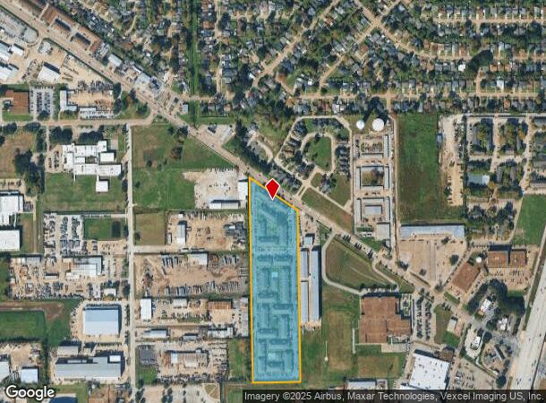  3500 Red Bluff Rd, Pasadena, TX Parcel Map