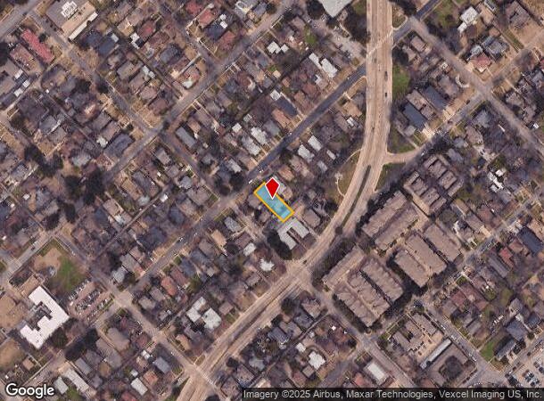  6006 Worth St, Dallas, TX Parcel Map