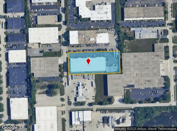 951 N Main St, Lombard, IL Parcel Map