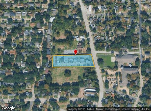 907 N Pruett St, Baytown, TX Parcel Map
