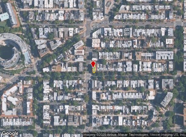  1901 18Th St Nw, Washington, DC Parcel Map
