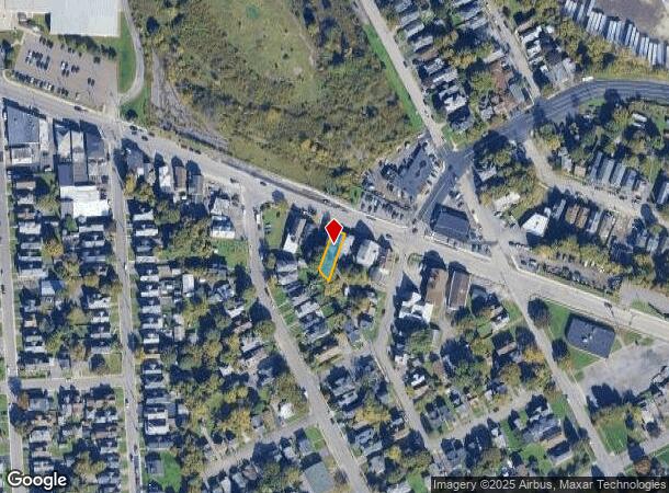  1219 Milton Ave, Syracuse, NY Parcel Map