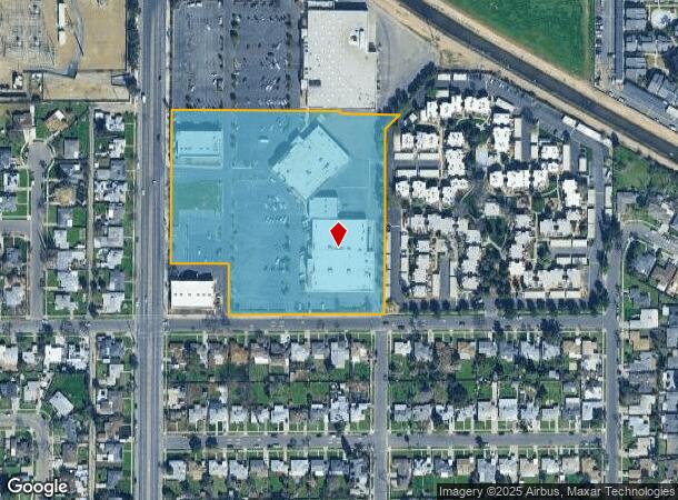 4040-4080 N West Ave, Fresno, CA Parcel Map