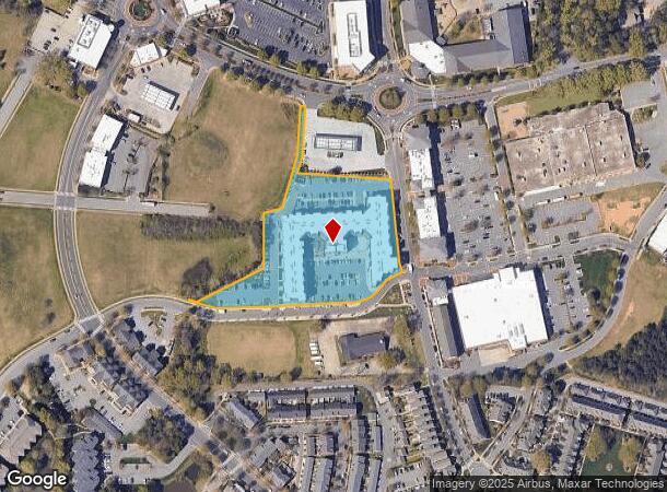  605 Jetton St, Davidson, NC Parcel Map