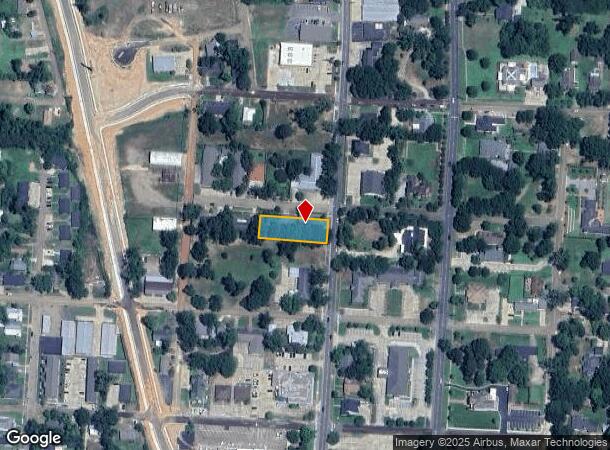 609 N Trenton St, Ruston, LA Parcel Map