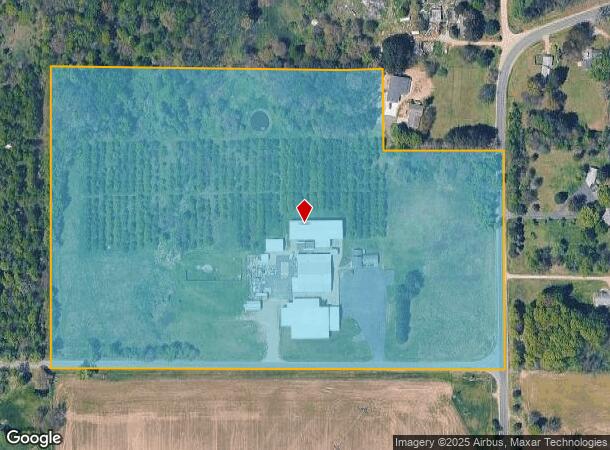  54168 60Th Ave, Lawrence, MI Parcel Map