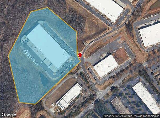  6510 Corporate Ct, Alpharetta, GA Parcel Map