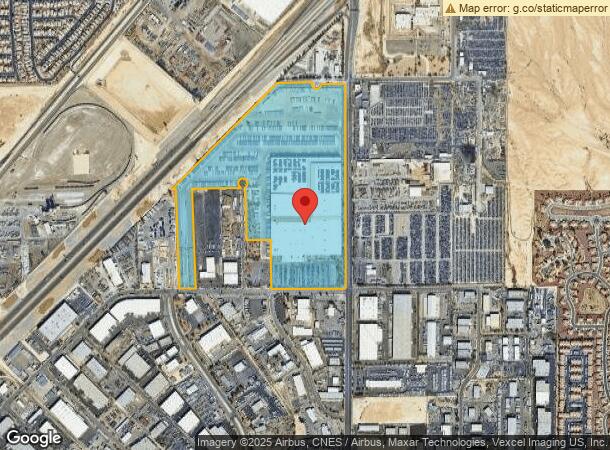  4100 E Lone Mountain Rd, North Las Vegas, NV Parcel Map