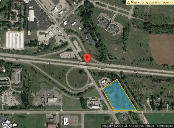  1701 E Grand River Ave, Portland, MI Parcel Map