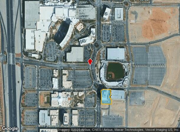  1700 S Pavilion Center Dr, Las Vegas, NV Parcel Map