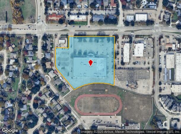  677 W Campbell Rd, Richardson, TX Parcel Map