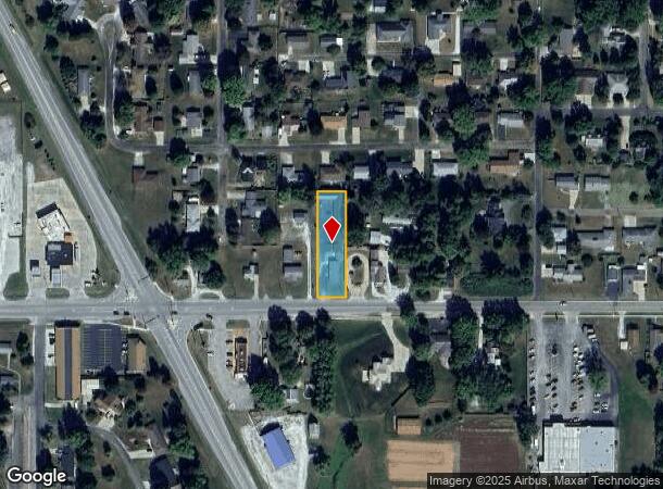  555 W Clinton St, Rushville, IL Parcel Map