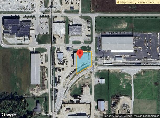  707 E Industrial Dr, Morristown, IN Parcel Map