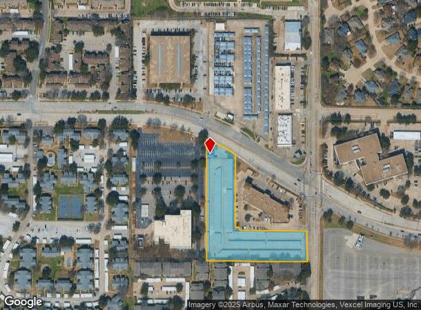 1620 E Lamar Blvd, Arlington, TX Parcel Map
