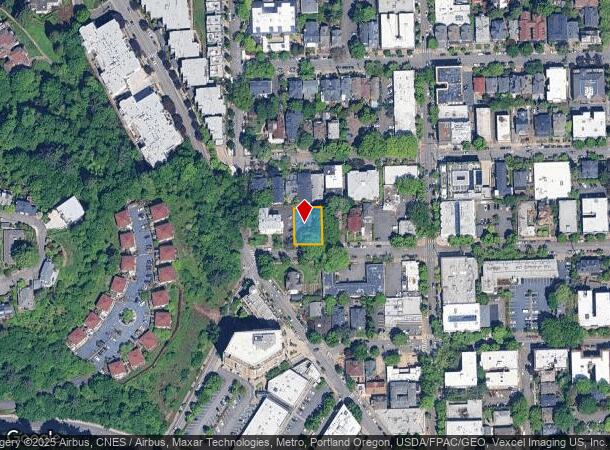  2363 Nw Flanders St, Portland, OR Parcel Map