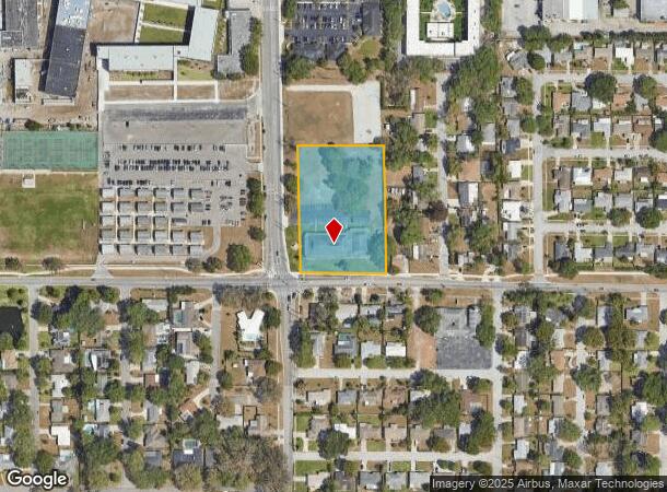705 S Hercules Ave, Clearwater, FL Parcel Map