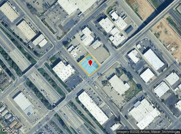 1420 E St, Fresno, CA Parcel Map