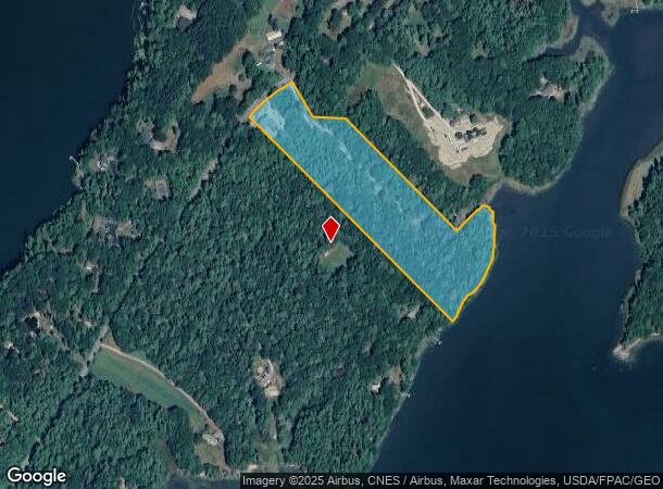 711 Mere Point Rd, Brunswick, ME Parcel Map