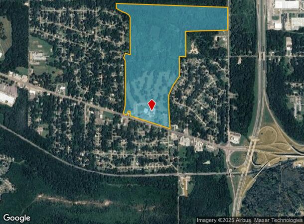 4840 Clinton Blvd, Jackson, MS Parcel Map