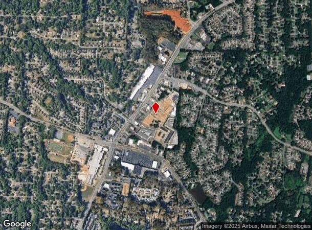 2692 Sandy Plains Rd, Marietta, GA Parcel Map
