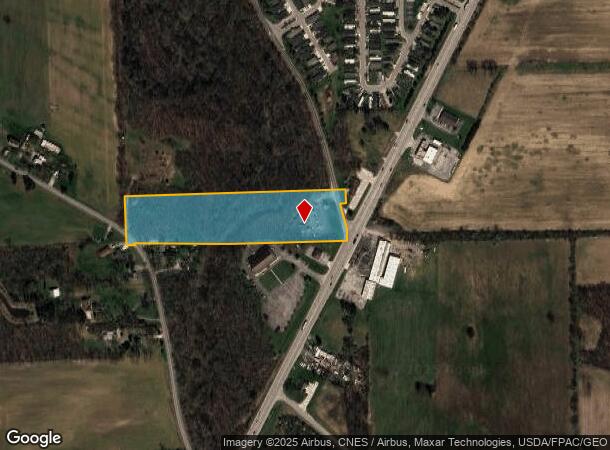  7505 Grafton Rd, Newport, MI Parcel Map