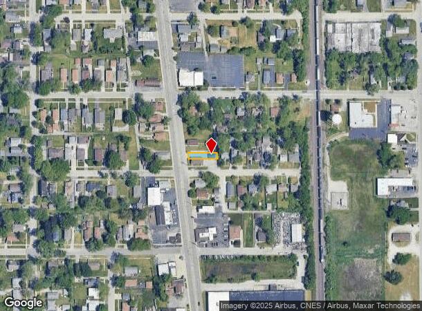  3121 Chicago Rd, Steger, IL Parcel Map