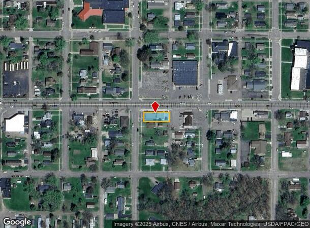 501 Bridge St, Cornell, WI Parcel Map