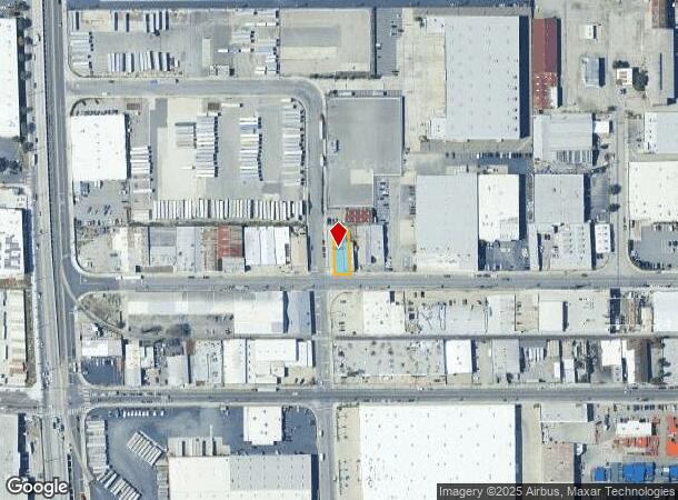  2101 E 37Th St, Vernon, CA Parcel Map