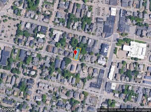 74 Cherry St, Waltham, MA Parcel Map