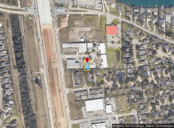  1929 Marvin Cir, Seabrook, TX Parcel Map