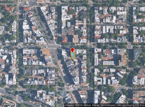  1916 R St Nw, Washington, DC Parcel Map