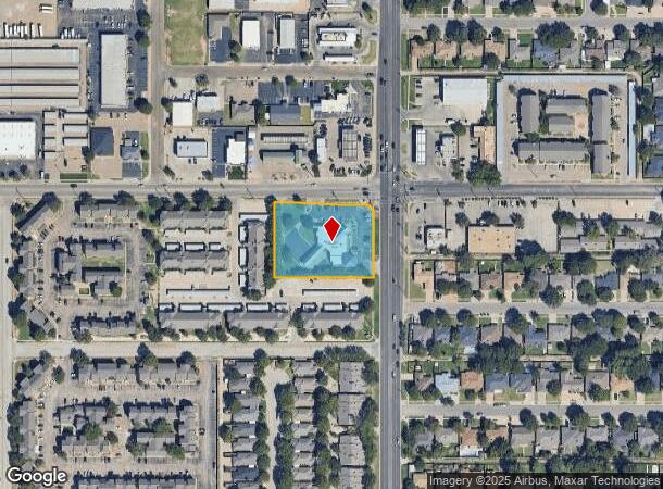  6604 Frankford Ave, Lubbock, TX Parcel Map