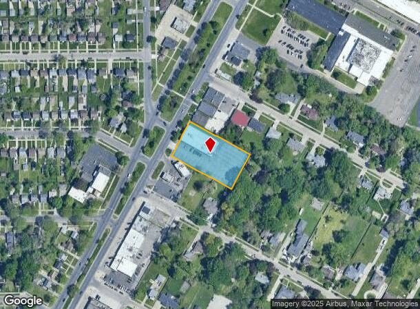 19992 Kelly Rd, Harper Woods, MI Parcel Map