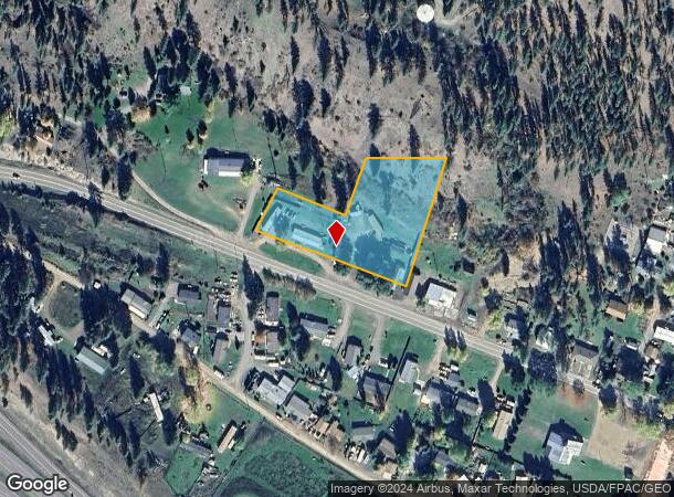  106 Railroad Ave, Alberton, MT Parcel Map