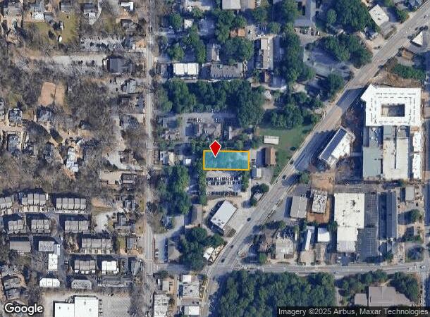  25 Plum Tree St, Roswell, GA Parcel Map