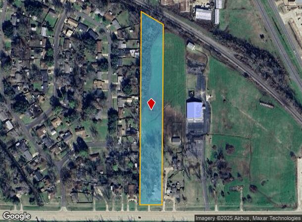 E Flournoy Lucas, Shreveport, LA Parcel Map