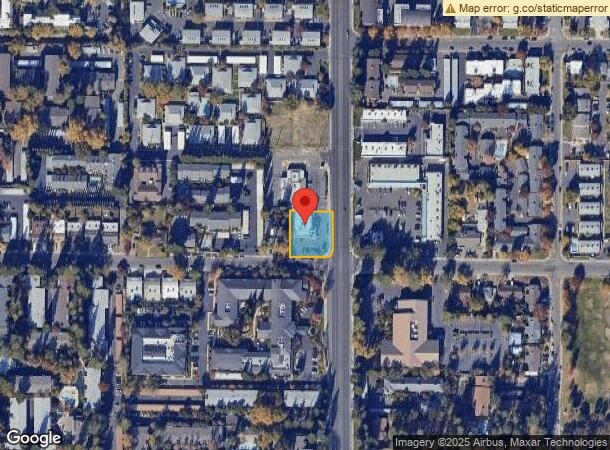  1101 Fulton Ave, Sacramento, CA Parcel Map