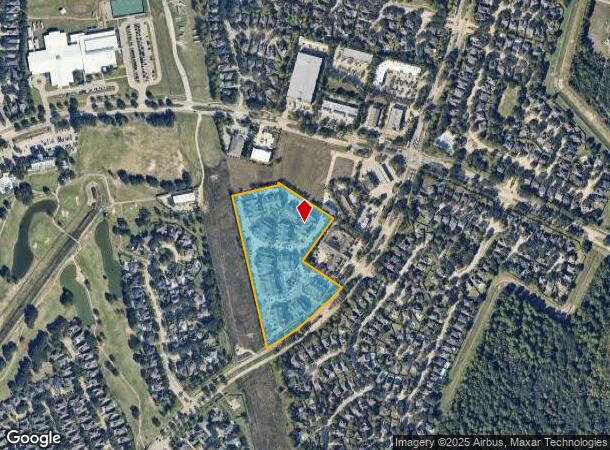 3306 S Fry Rd, Katy, TX Parcel Map