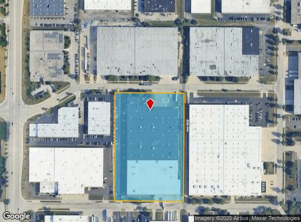 1050 Ardmore Ave, Itasca, IL Parcel Map