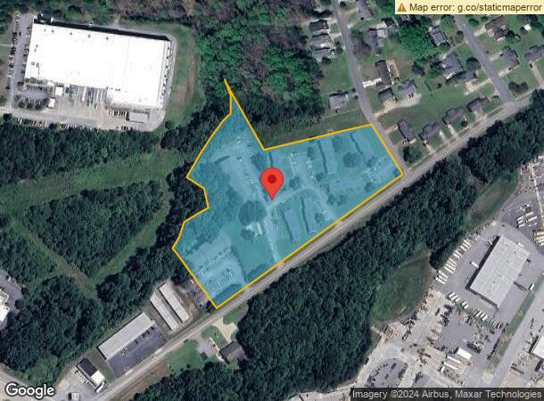  1230 Overbrook Dr, Gaffney, SC Parcel Map