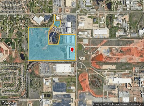  6601 S Air Depot Blvd, Oklahoma City, OK Parcel Map