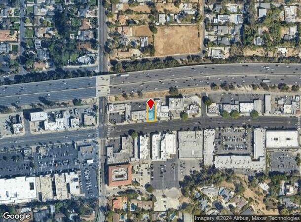  19633 Ventura Blvd, Tarzana, CA Parcel Map