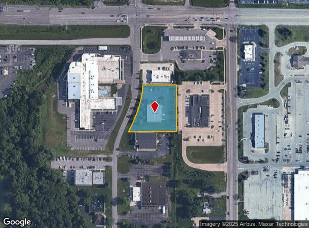 1321 Magnavox Way, Fort Wayne, IN Parcel Map