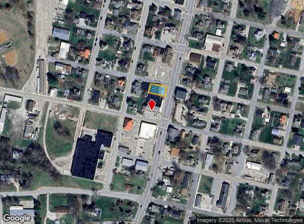  525 Main St, Ferdinand, IN Parcel Map