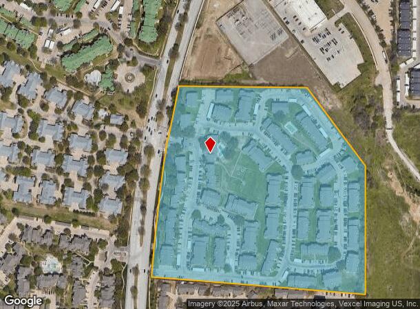 5209-5255 Bryant Irvin Rd, Fort Worth, TX Parcel Map