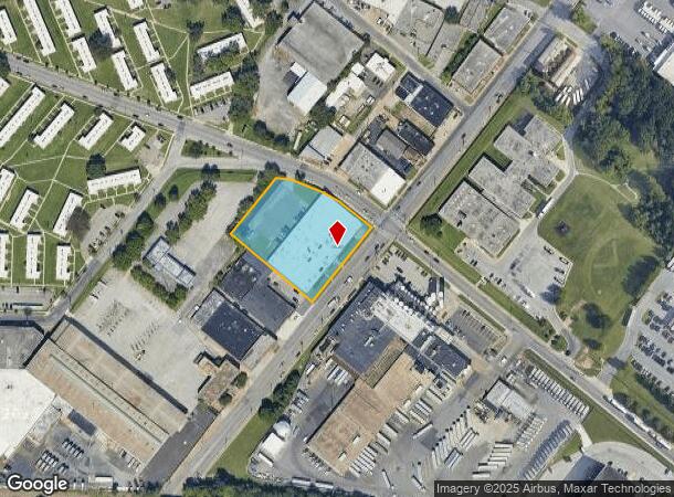 2740 Loch Raven Rd, Baltimore, MD Parcel Map
