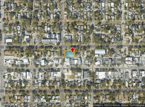  2552 1St Ave N, Saint Petersburg, FL Parcel Map