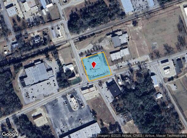 127 W Columbia Ave, Batesburg, SC Parcel Map