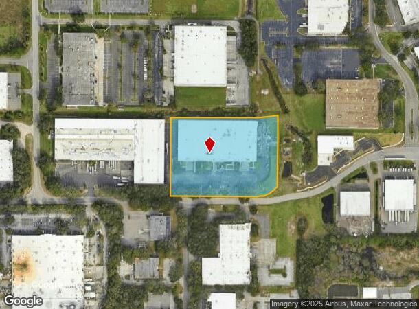 3502 Queen Palm Dr, Tampa, FL Parcel Map