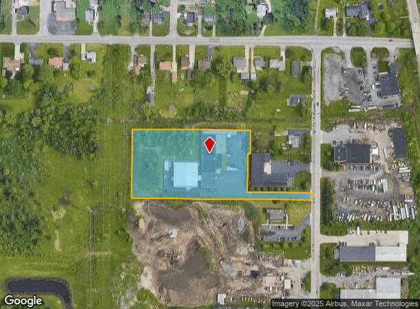 3310 N Benzing Rd, Orchard Park, NY Parcel Map